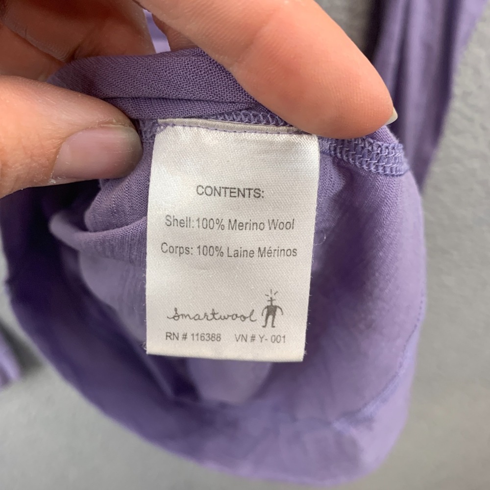 READ Smartwool Women Medium 100% Merino Wool 150 Base Layer Top Long Sleeve - Picture 4 of 14